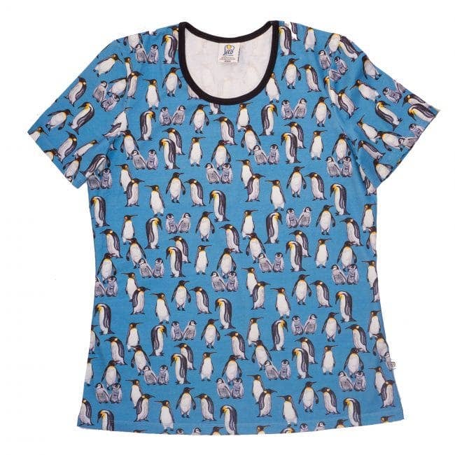 Camiseta de mujer Playful Penguins para venta al por mayor de JECO