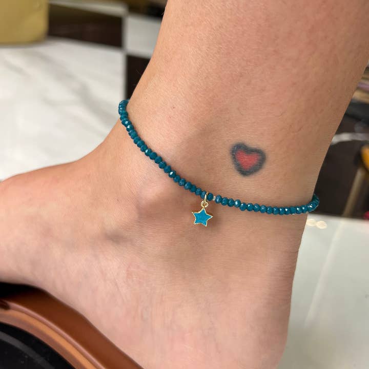 DITTA Alessandra Avallone - Wholesale Beaded Bracelet - Alida ankle brace4