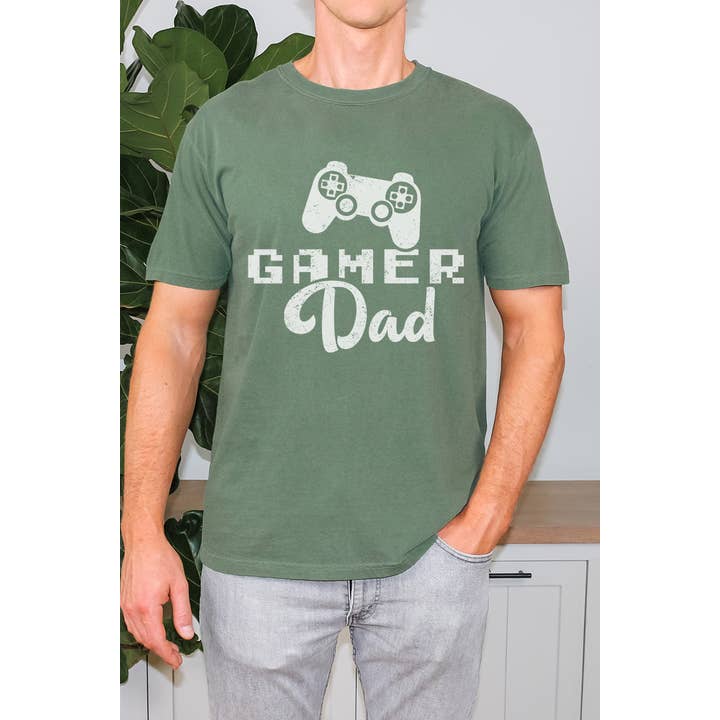 T-shirt grafica Gamer Dad per la vendita all'ingrosso da parte di Bella Me