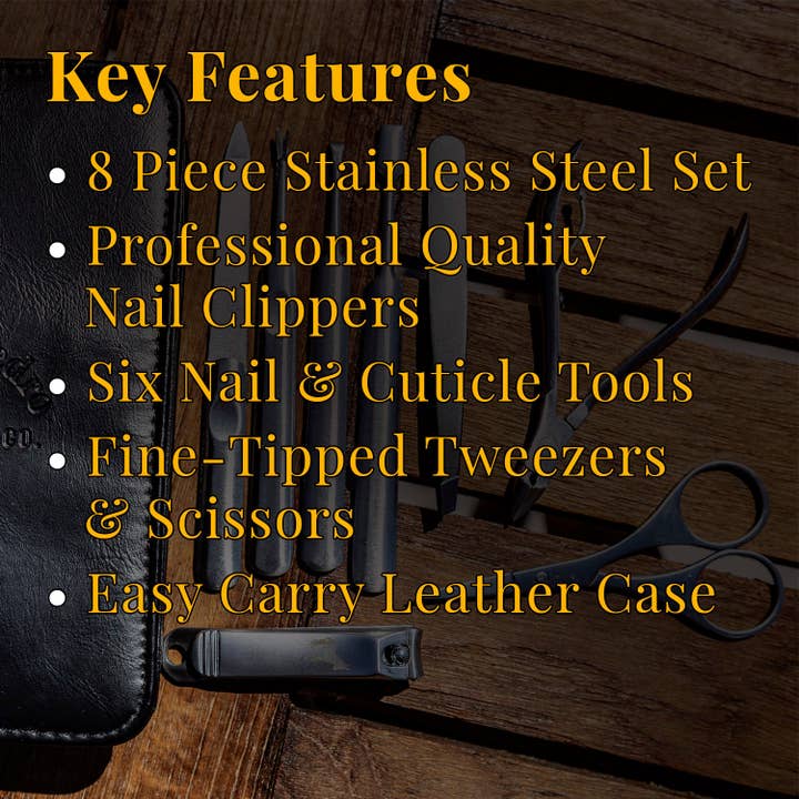 Pete & Pedro - Wholesale Nailcare Set - 8-Piece Manicure Set1