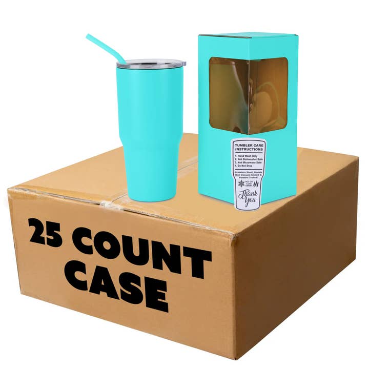 MakerFlo - Wholesale Insulated mug/tumbler - Makerflo 30 oz Powder Coated Tumbler, Handle Sold Separately22