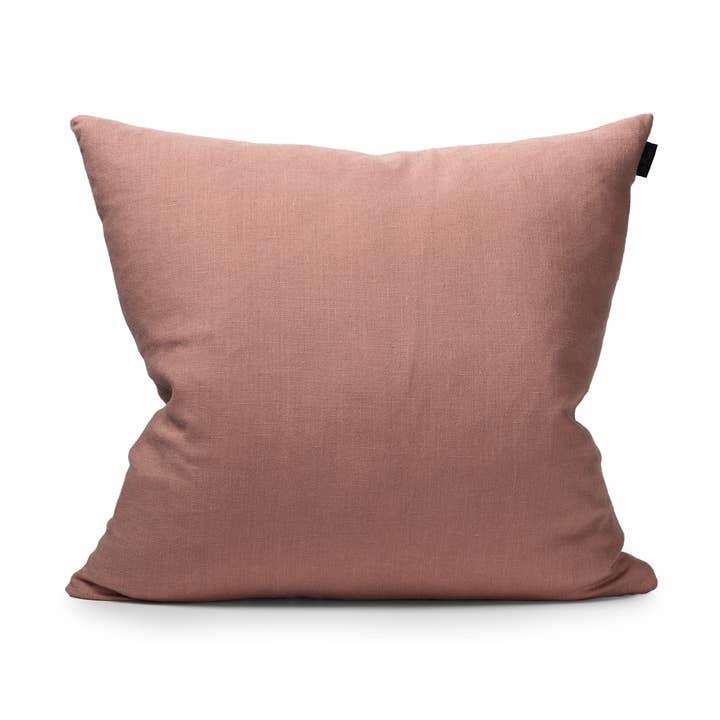 Fodera per cuscino in lino Clay Powder per la vendita all'ingrosso da parte di True Linen