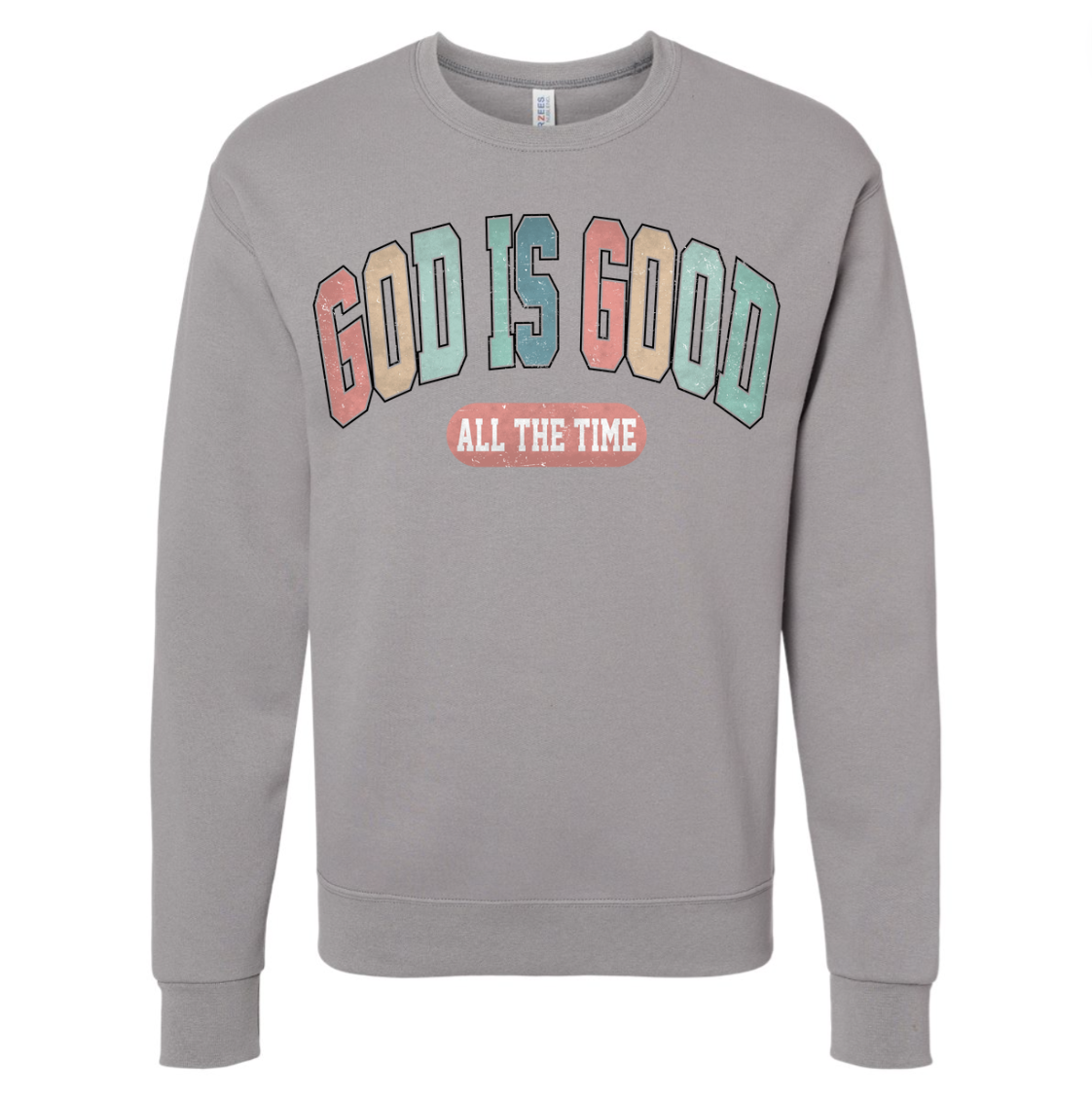 Kiki's Boutique - Wholesale Grafisch sweatshirt - Dames - God Is Good Sweatshirt4