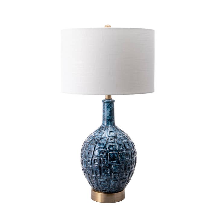 Blue Tucson 28" Ceramic Table Lamp for wholesale on Faire