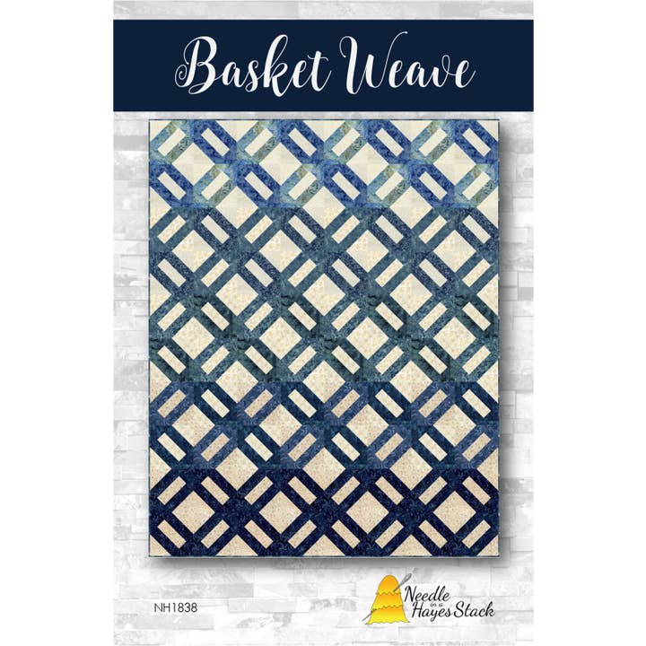 Needle in a Hayes Stack - Wholesale Quilt - Basket Weave