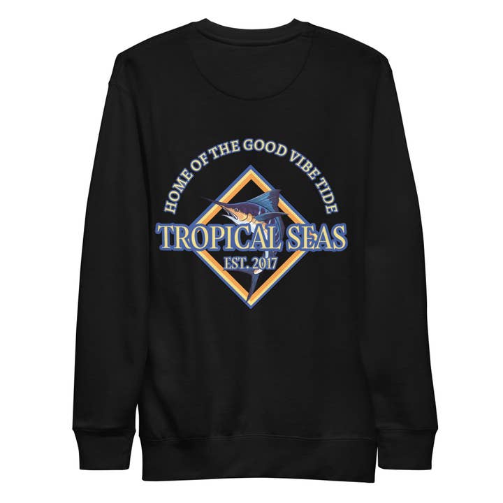 Tropical Seas Clothing – wholesale Graphic sweatshirt – Men’s – Men's Premium Marlin Action Sweatshirt1