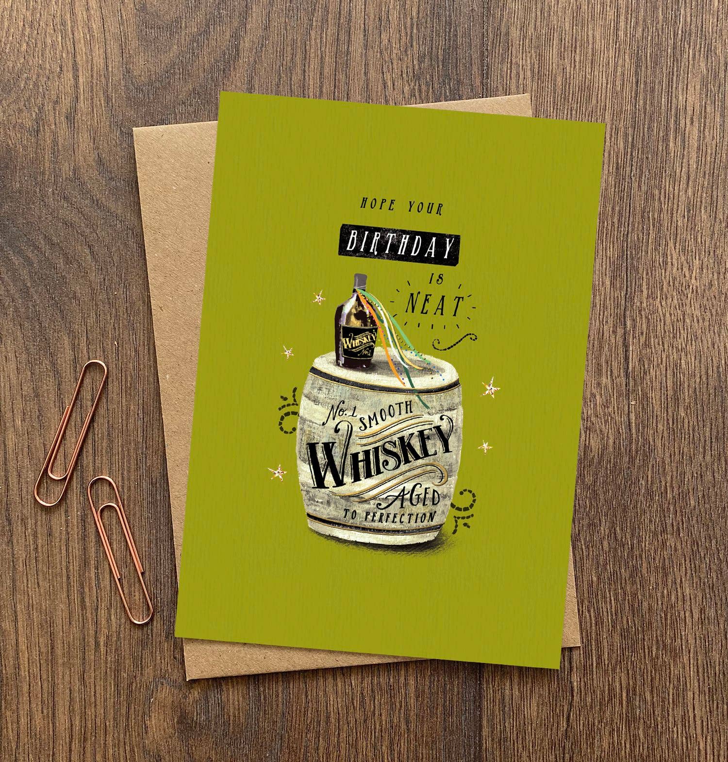 Stephanie Davies – wholesale Födelsedagskort – Hoppas din födelsedag är en fin whiskytunna2