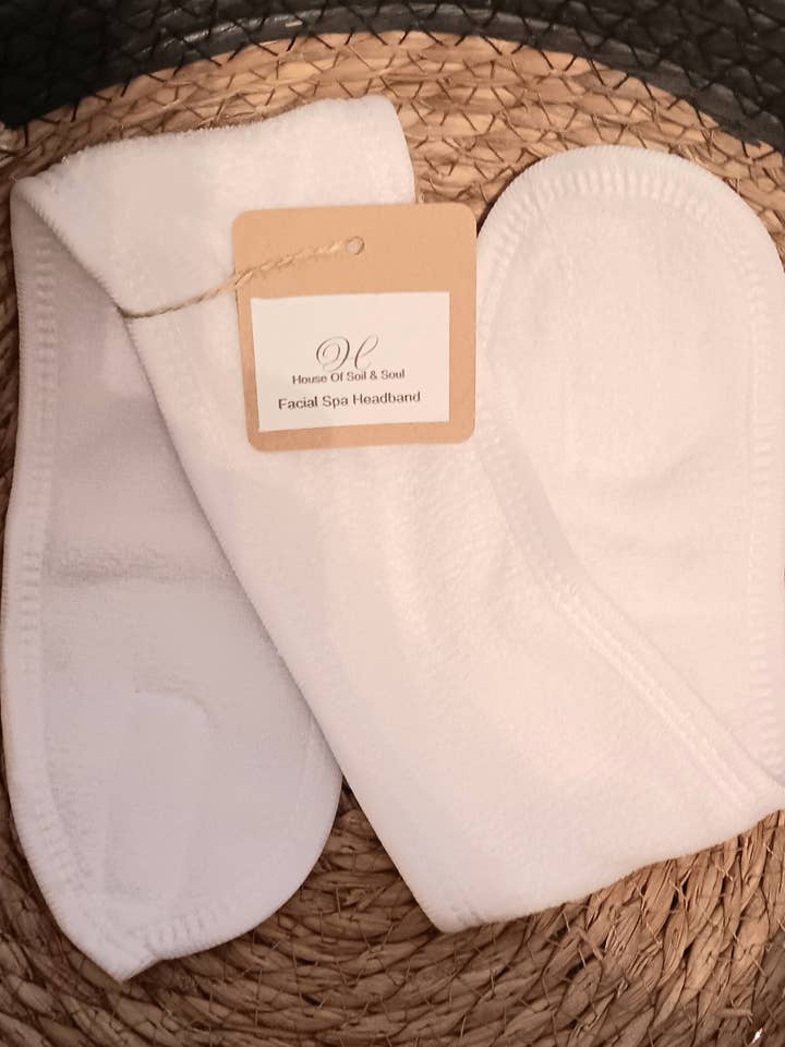 Spa Facial Headband for wholesale by House Of Soil & Soul