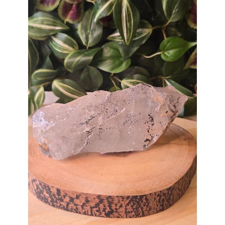 Natural Clear Quartz Cluster with Specular Hematite - 964g - and other Purchase wholesale green scapulars. Free returns & net 60 terms on Faire trending on Faire.