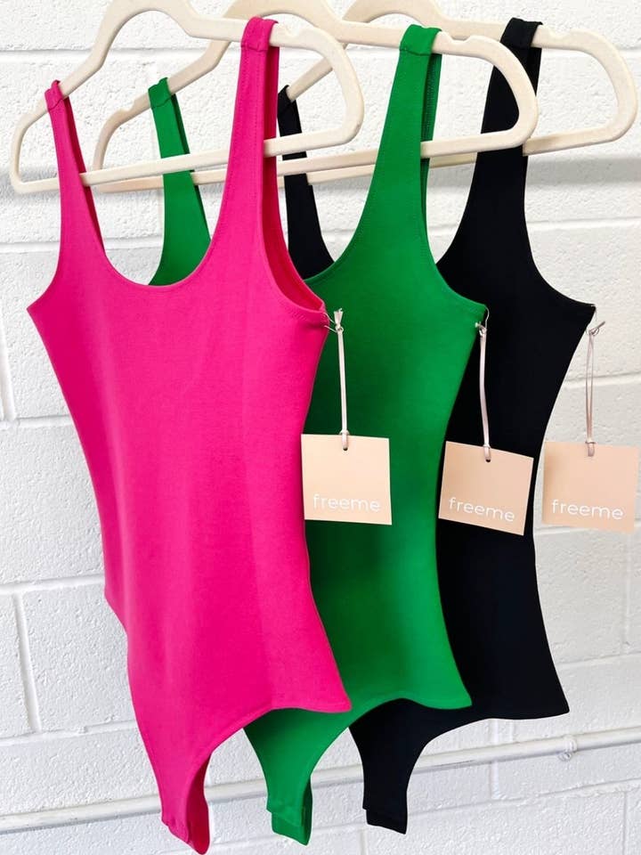 BASIC PONTE BODYSUIT (ST# FRT1144N) and other Purchase Wholesale body suits for women. Free Returns & Net 60 Terms on Faire trending on Faire.