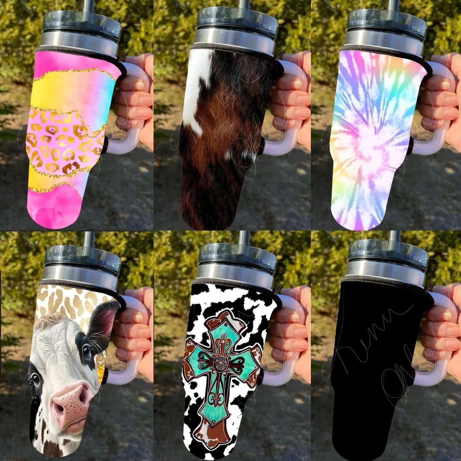 Sip Sleeves ~ Insulated Cup Sleeves and Drink Accessories - Wholesale Drink Huggers & Koozies - In Stock 40 OZ Cup Covers ~ They are here!1