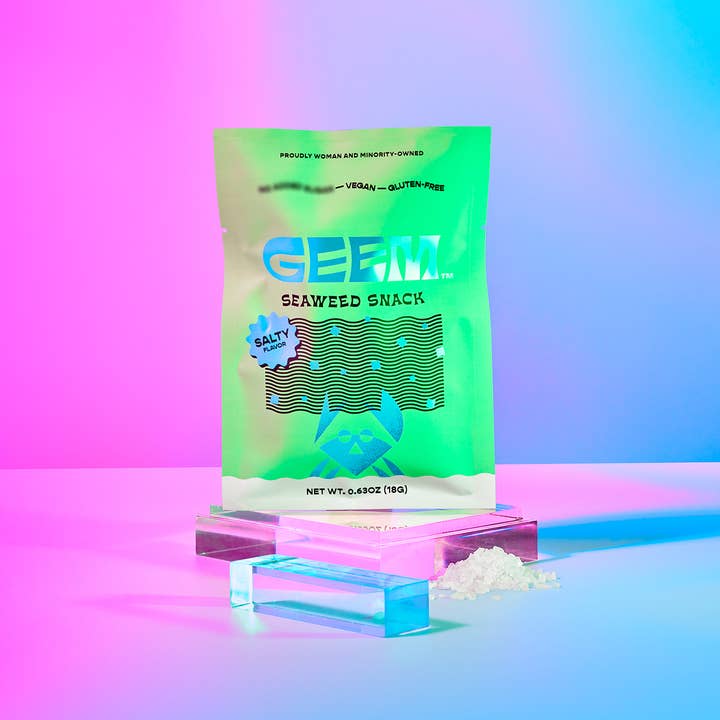 Geem – wholesale Crisps – Korean Seaweed Chip – Crunchy, Layered with Rice (SALTY)