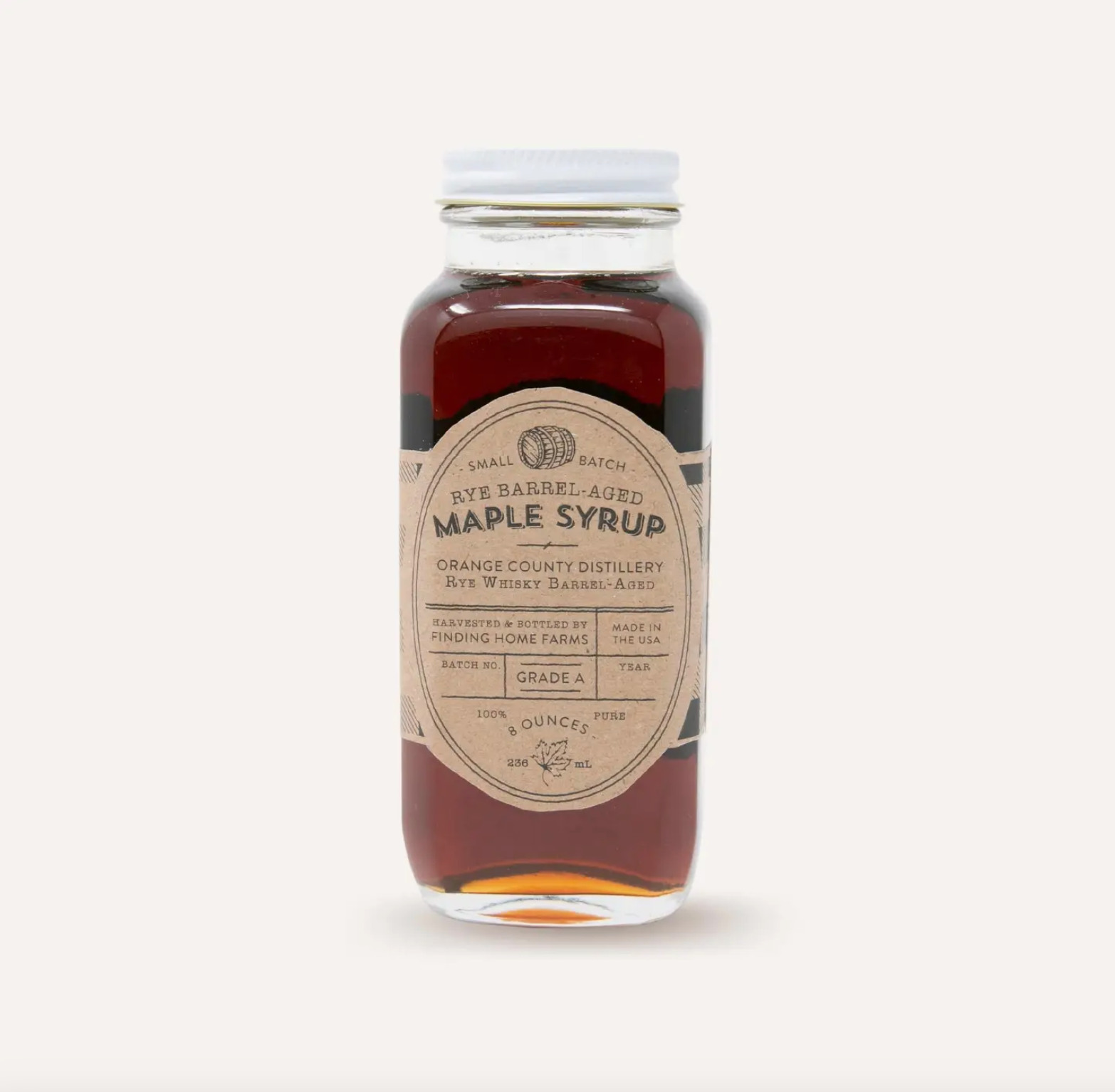 Finding Home Farms - Wholesale Maple Syrup - Rye Barrel-Aged Maple1
