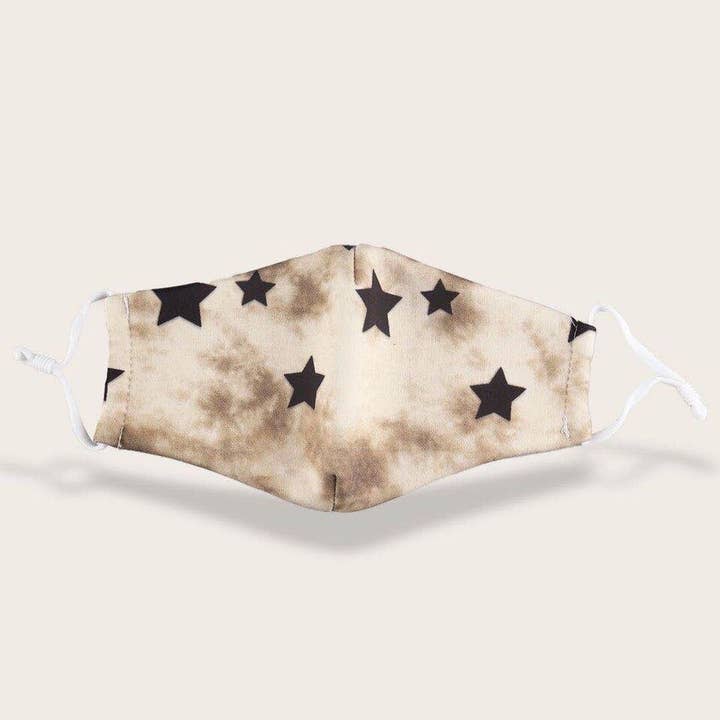 KaWaii Baby Diapers - Vendita all'ingrosso Mascherina/visiera protettiva - KawaII - Maschera in tessuto per neonati e adulti, con nebulosa monocromatica
