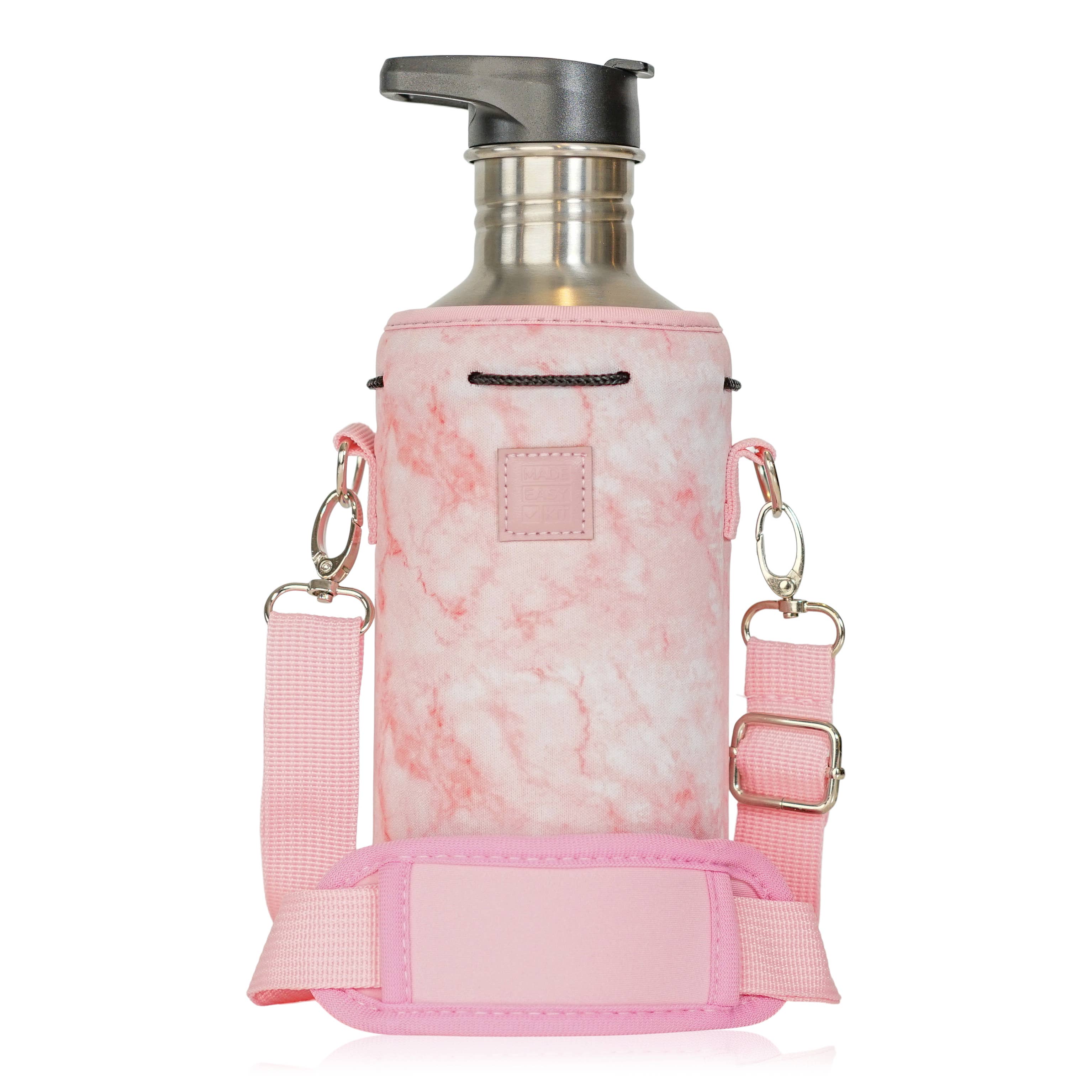 MADE EASY KIT - Wholesale Flessenrek/houder - Made Easy Kit neopreen waterfleshouder met verstelbare schouderband80