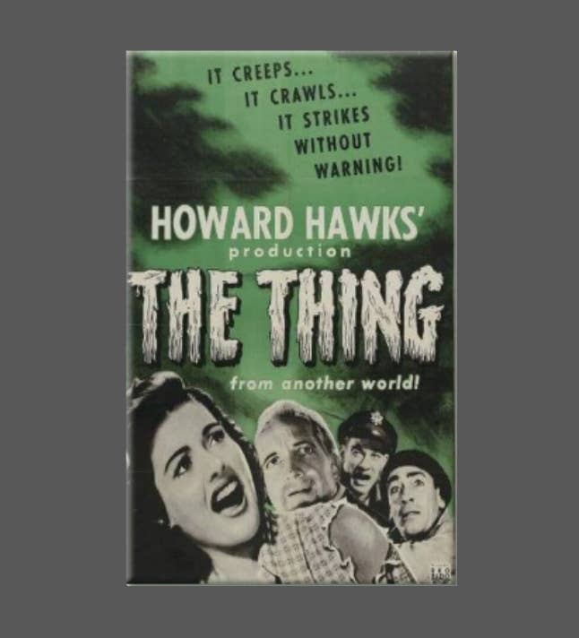 Ba Ba Buttons - Wholesale Magnet - THE THING FROM ANOTHER WORLD, Magnet, Button, Mirror