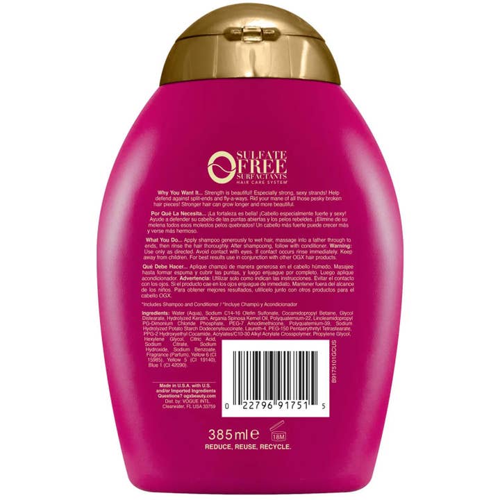 KT Supply – wholesale Hair shampoo – OGX Keratin Oil Antibreakage Shampoo, 13 Oz.1