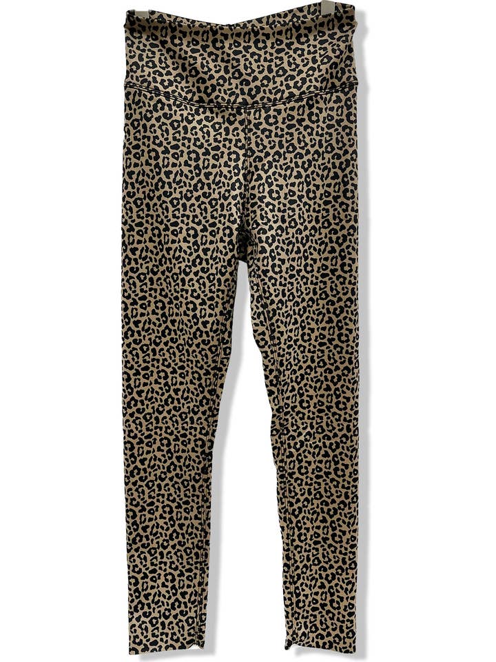 Leopard fleece legging/P49016 for wholesale on Faire1