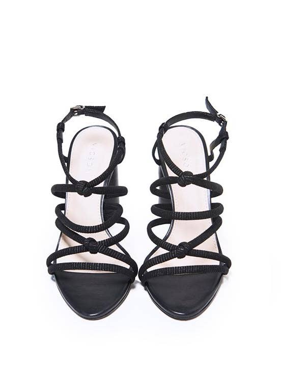 Rag & Co Rosemary Buckle Strap Flat Sandals