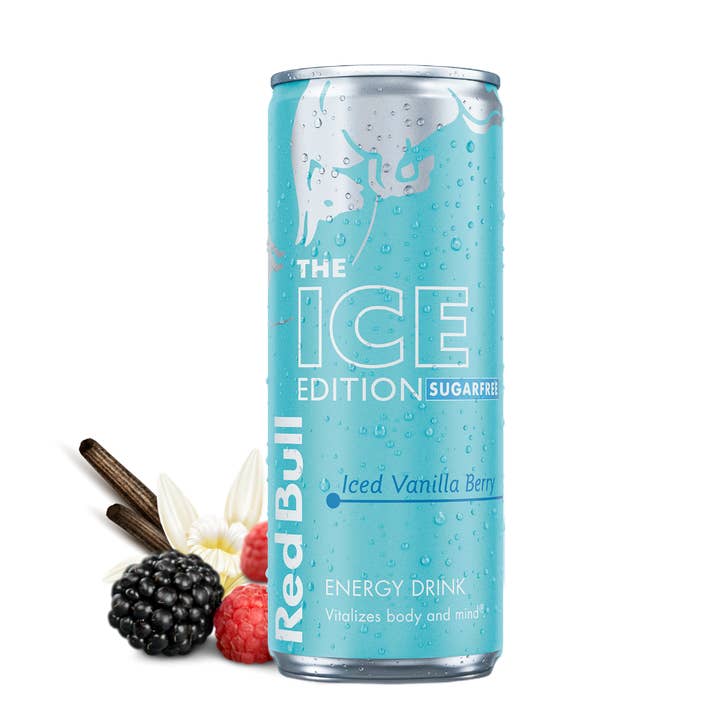CargoPirate - Wholesale Sports/Energy Drink - Red Bull The Ice Edition Iced Vanilla Berry Sugarfree 24x2500