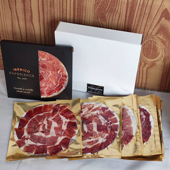 IBERICO EXPERIENCE - Wholesale Ham - 100% Iberian acorn-fed ham 100 g hand-cut1