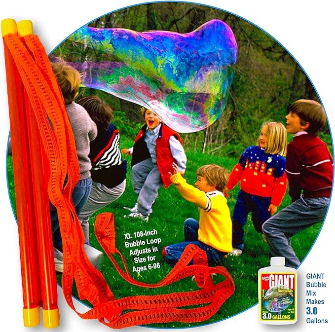 Bubble Thing - Vendita all'ingrosso Bolle di sapone - Bambini - Bacchetta gigante per bolle con soluzione inclusa1