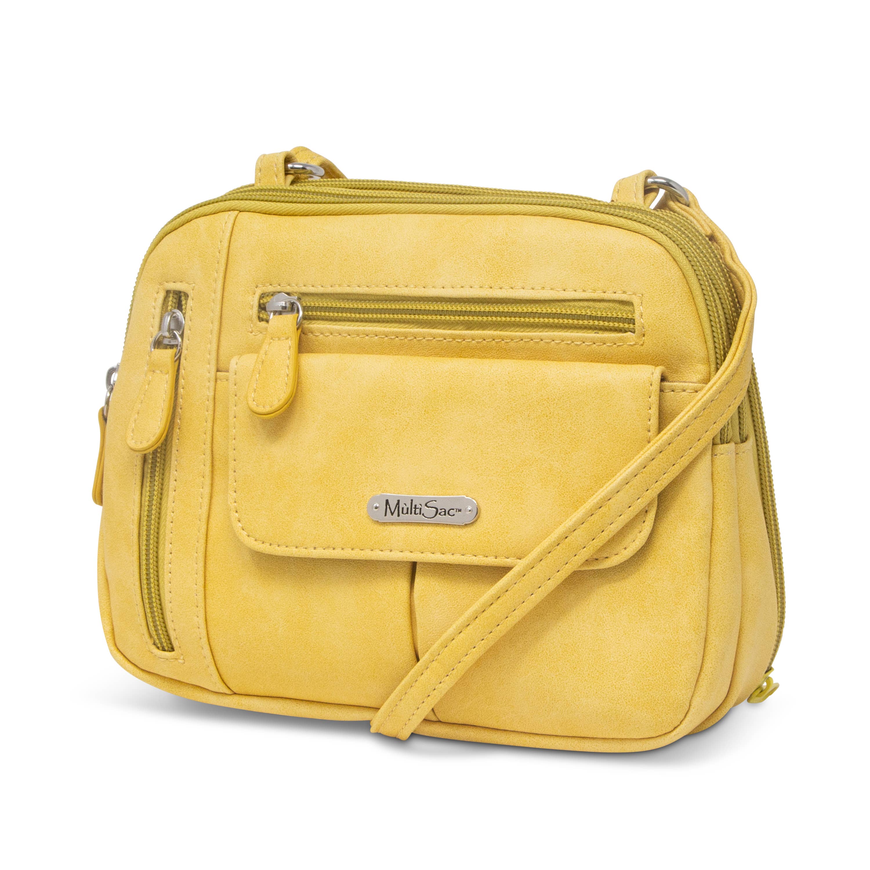 Multisac Handbags - Wholesale Crossbody Bag - Women's - Multisac Zippy Triple Compartment Crossbody52