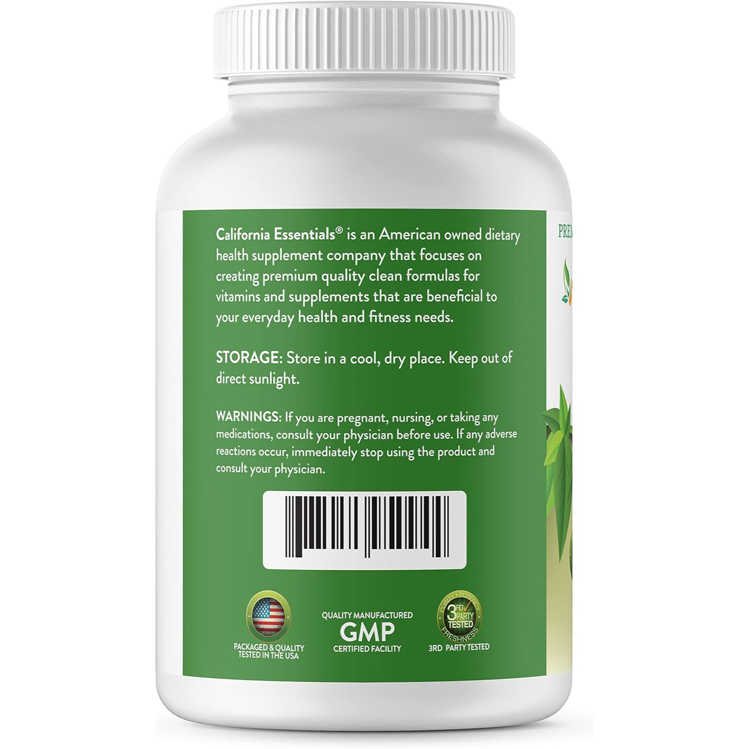 California Essentials - Wholesale Oral Supplement/Vitamin - Black Seed Oil Softgels - 1000mg Premium Cold Pressed15