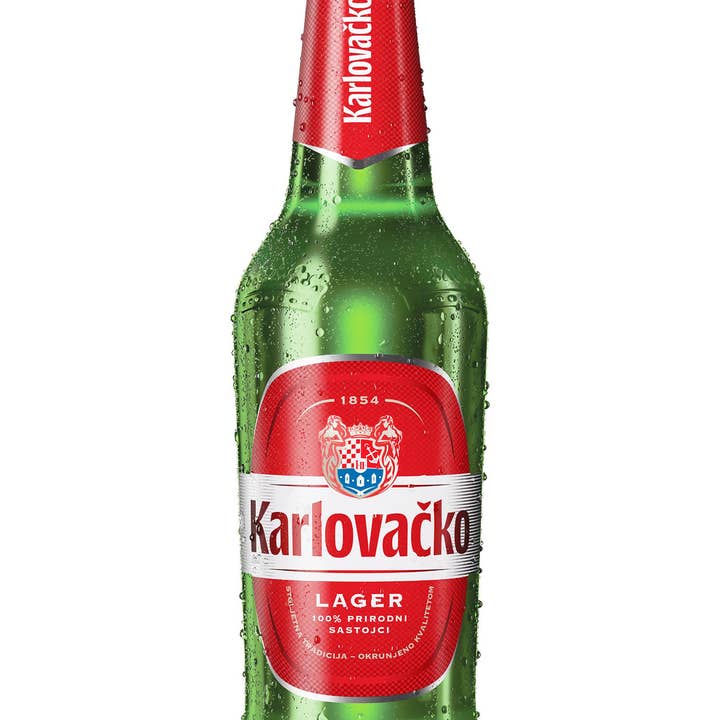 Haus der Biere Berlin - Wholesale Bier - Karlovacko Kroatisch Bier Met 5,4% Vol. - Brouwerij0