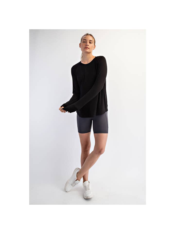 Rae Mode - Wholesale Lounge Top - Women's - VISCOSE MODAL LONG SLEEVE TOP3