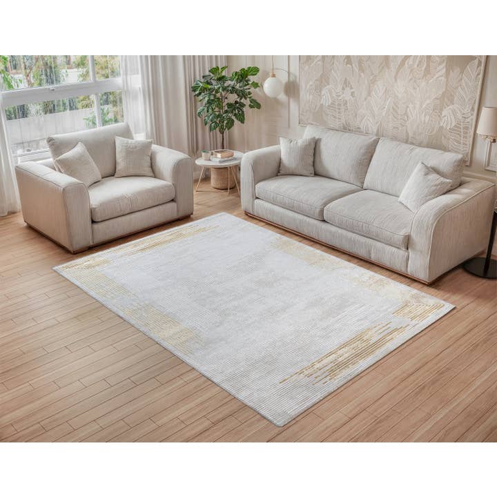 Rug Star USA - Wholesale Vloerkleed - Turks vloerkleed Gamma Premium Collection Goud/Beige 517A