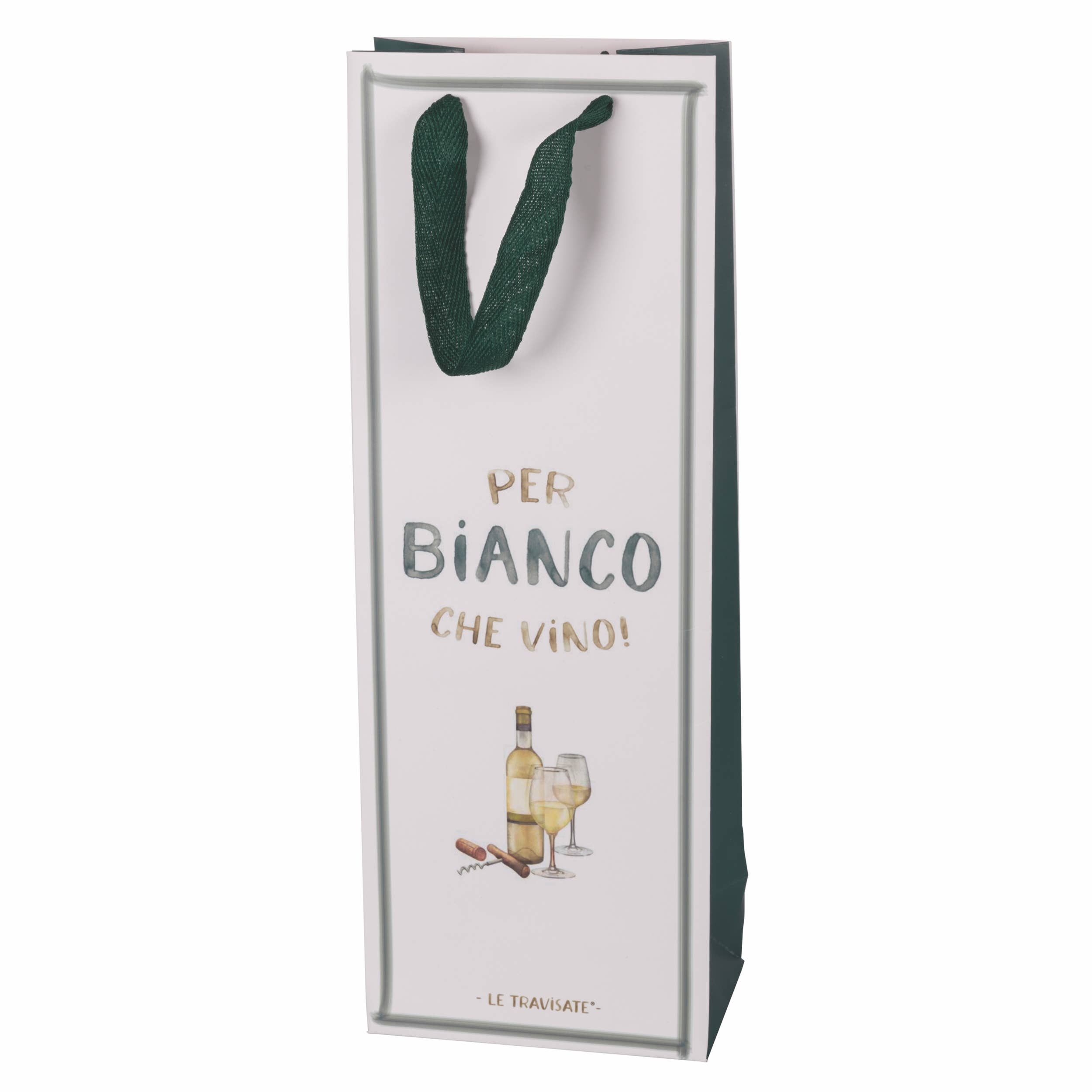 VdE Tivoli 1996 - Wholesale Wine Gift Bag - Paper wine bottle gift bag with handles, Le Travisate1