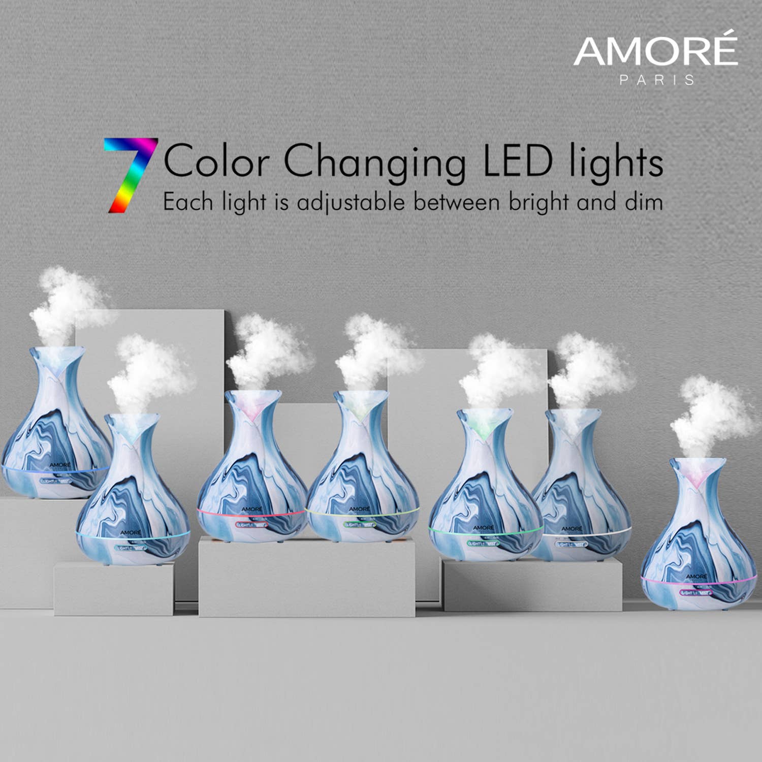 Extreme Fit Wholesale - Wholesale Electronic Diffuser - XTF X AMORÉ AQUA Aromatherapy Diffuser - 300ml8