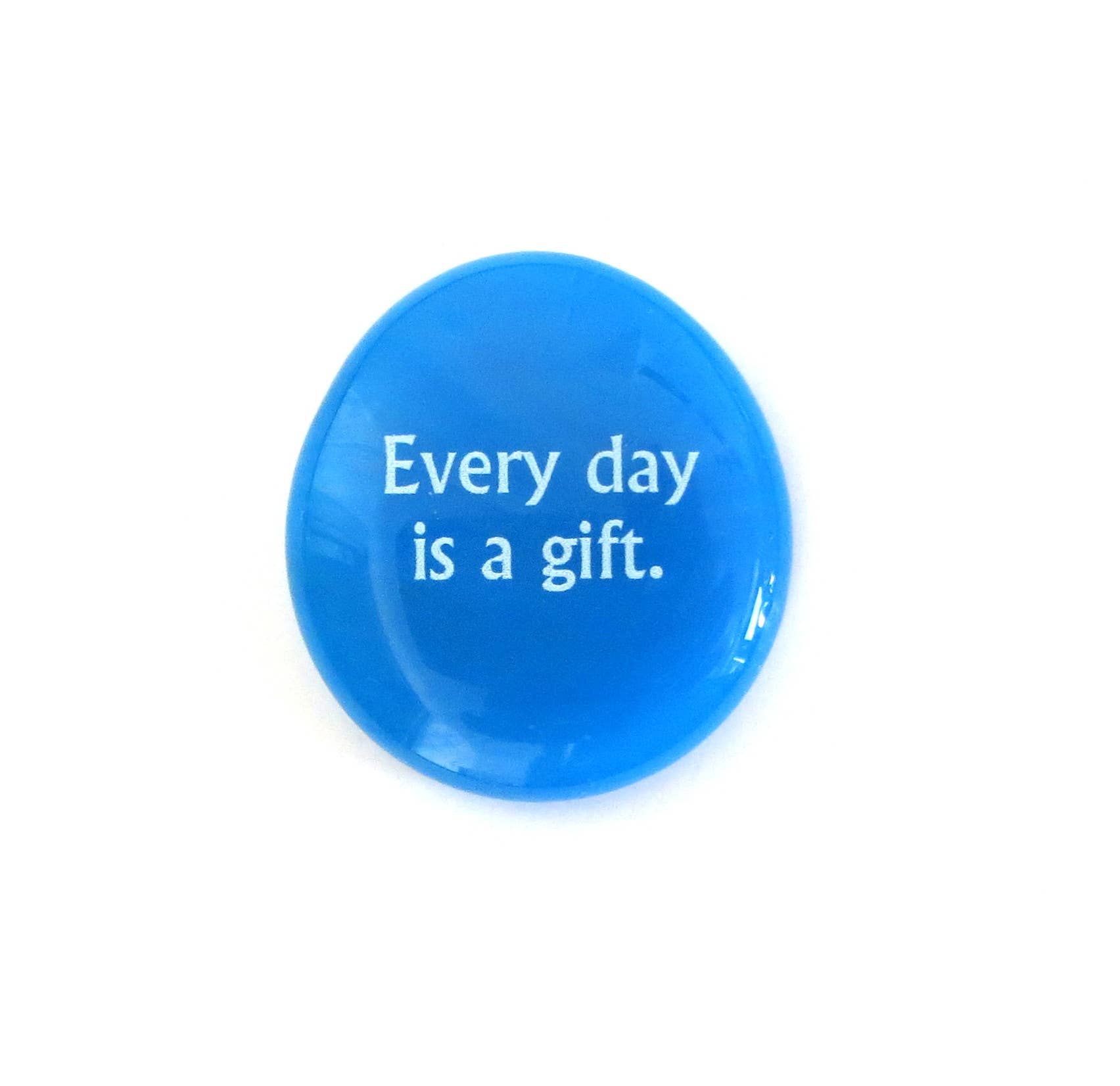 Lifeforce Glass, Inc. - Wholesale Keepsake Coin/Token - Encouragement Assortment, 100 Glass Positivity Word Stones12