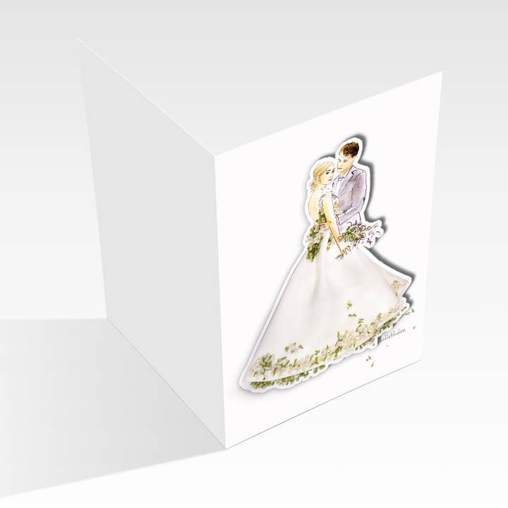 Lütteblüten - Vendita all'ingrosso Calamite - Magnete pieghevole per matrimonio2