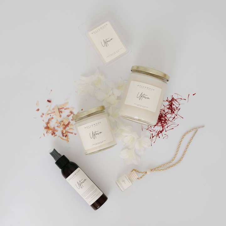 Hollowood Home and Candle - Wholesale Jar/Filled Candle - UPTOWN | EVERYDAY | 8OZ | CANDLE