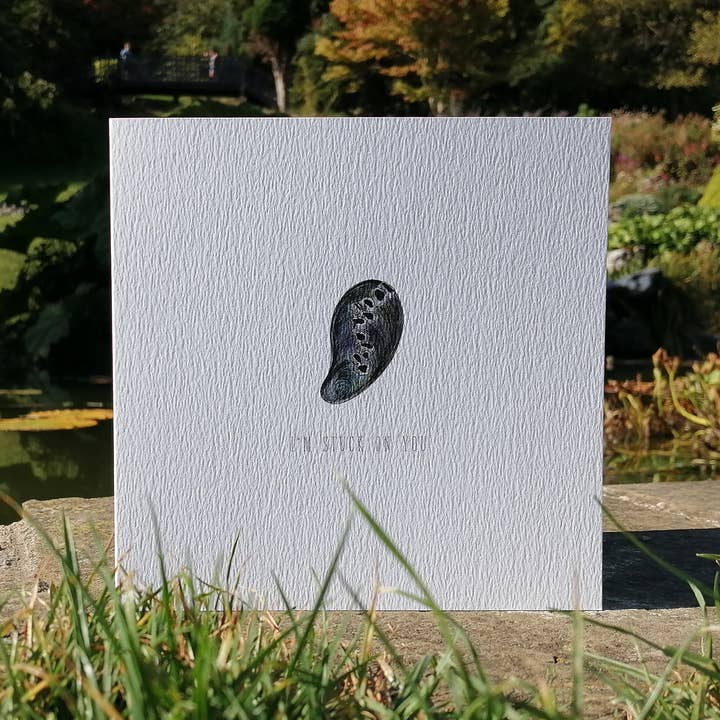 Blanko-Grußkarte zum Valentinstag mit Aufschrift „I'm Stuck on You“ für den Großhandel von Little Plover