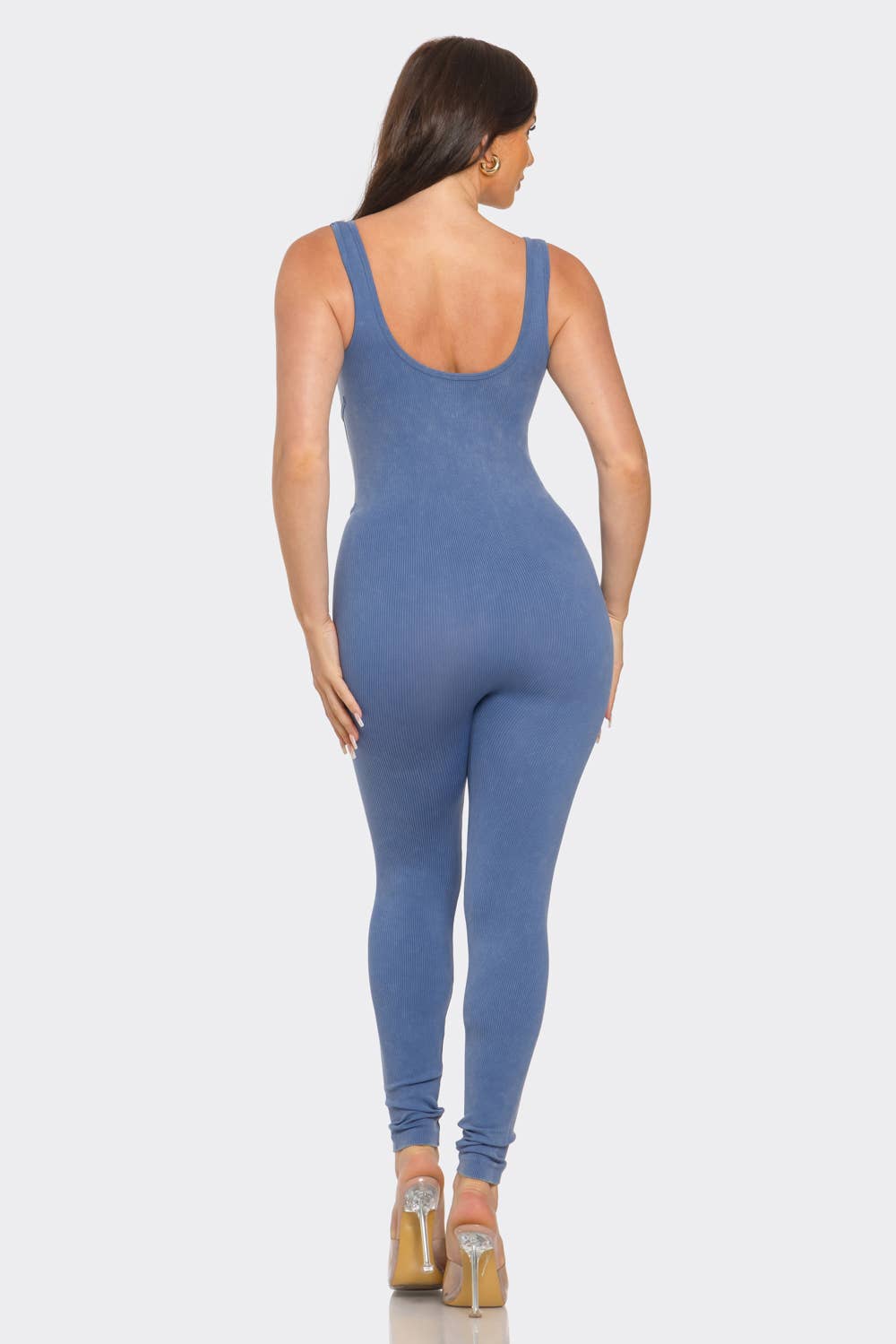 Julia by LoveJ - Wholesale Jumpsuit - Women's - Front Scoop Neck Corset Style Jumpsuits10