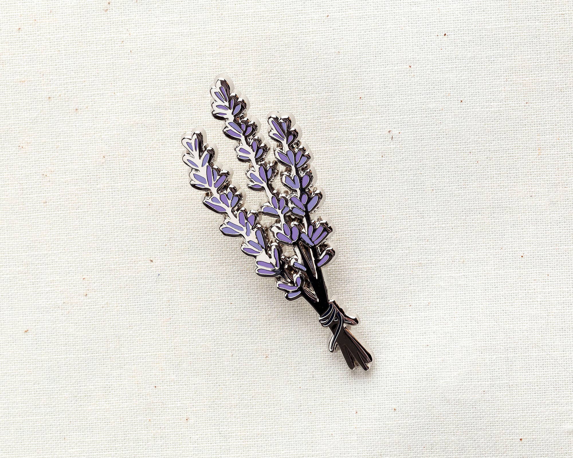 Wildship Studio - Wholesale Lapel Pin/Button - Lavender Enamel Pin2
