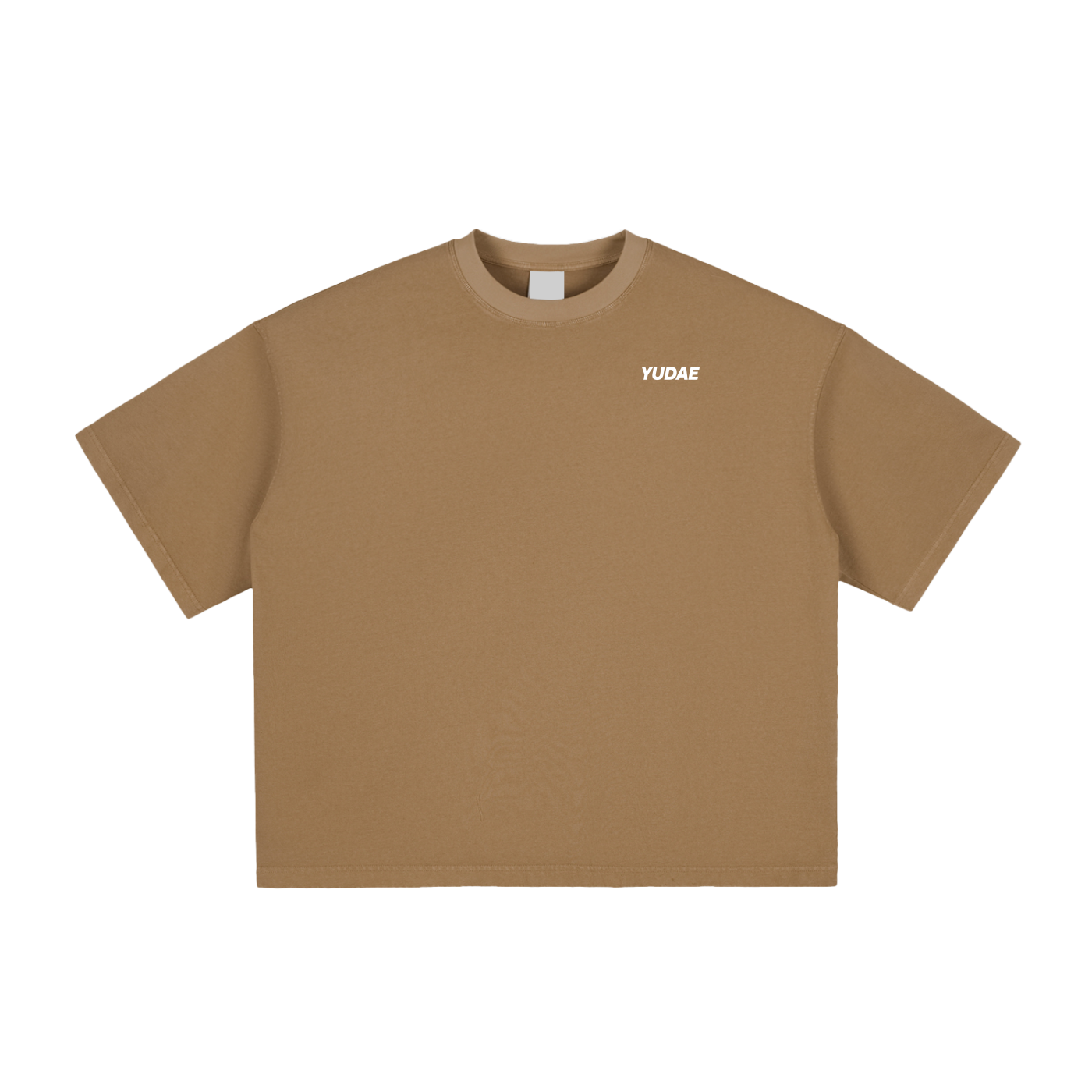 YUDAE - Wholesale Screen Printed T-Shirt - Unisex - Inhale/Exhale Vintage Washed Boxy T-Shirt4