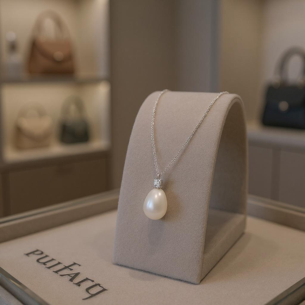 Athena Bridal Jewellery – Colar pingente/pendente por atacado – CZ COLLECTION - COLAR DE RELÍQUIAS VINTAGE - CZNK72 PRATA0