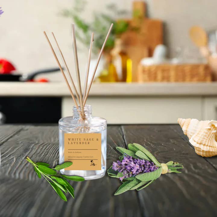 Oliver & Company Candles - Wholesale Reed diffuser - 4oz Reed diffusers | multiple scents2