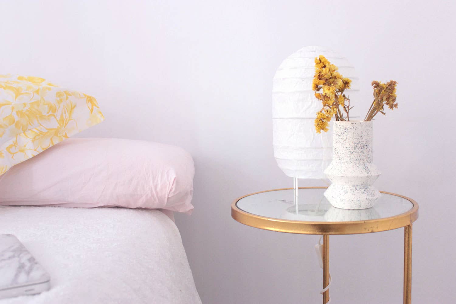 TEMPLE CERAMIC - Wholesale Vase - Geo Vase - White Spots2