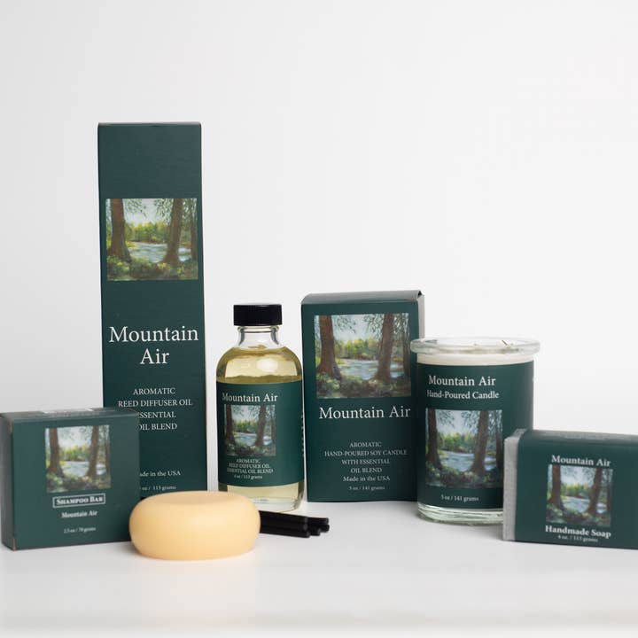 Adirondack Fragrance Flavor Farm - Wholesale Shampoo Puck/Solid Shampoo - Mountain Air Shampoo Bar 2.5oz | Oily Hair7