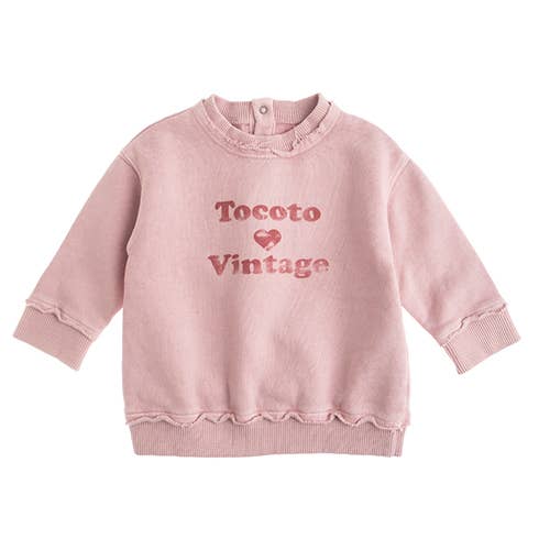 Tocoto Vintage Sweatshirt W52421 for wholesale by Tocoto Vintage