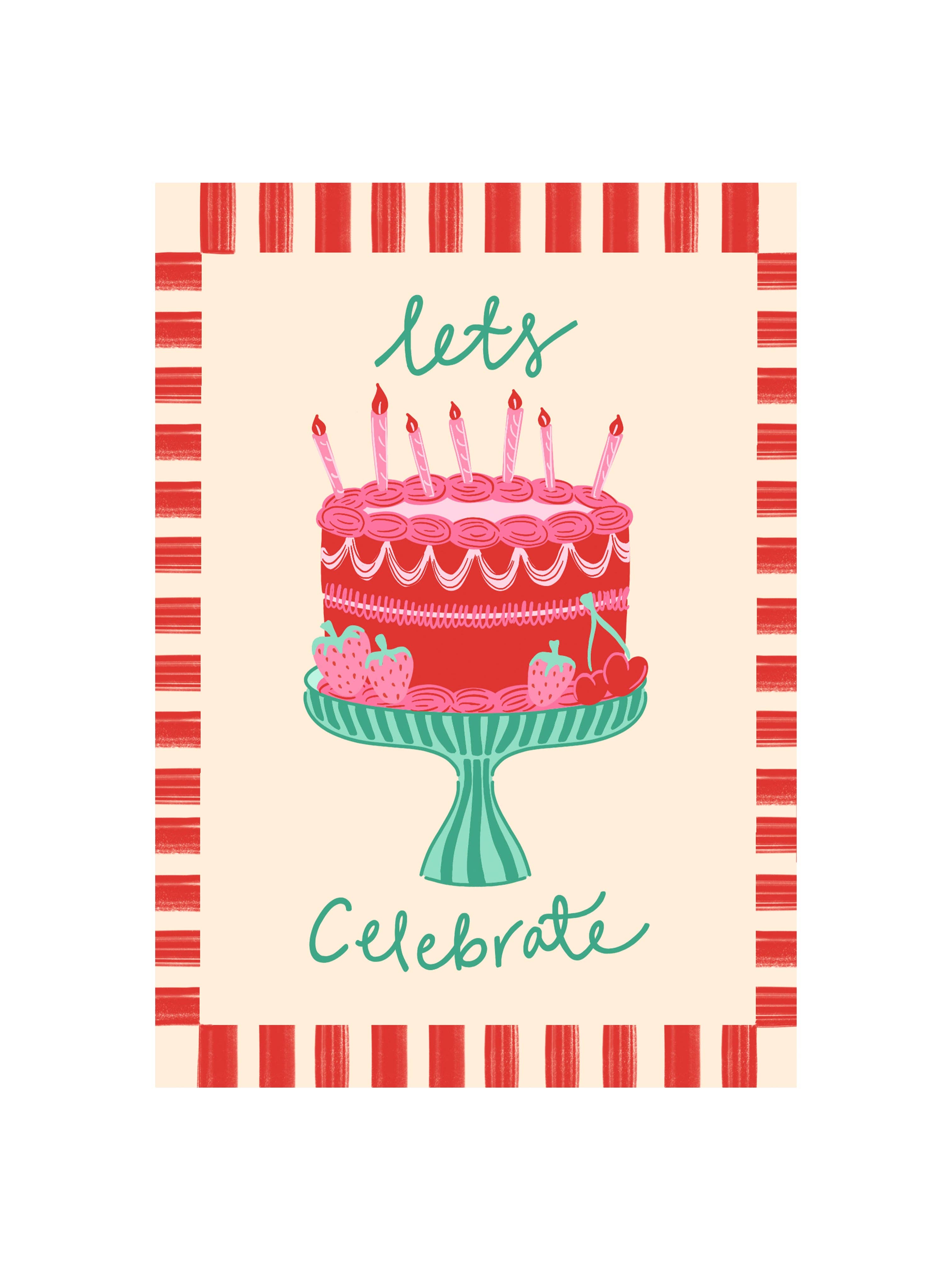 Neesh Home – wholesale Wedding card – Let's Celebrate Card | Birthday | Wedding | Love0