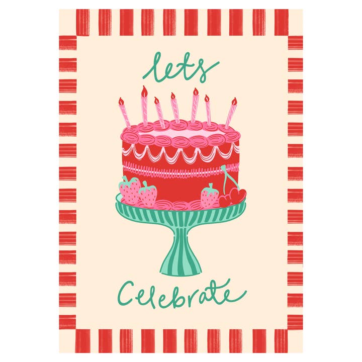 Neesh Home – wholesale Wedding card – Let's Celebrate Card | Birthday | Wedding | Love