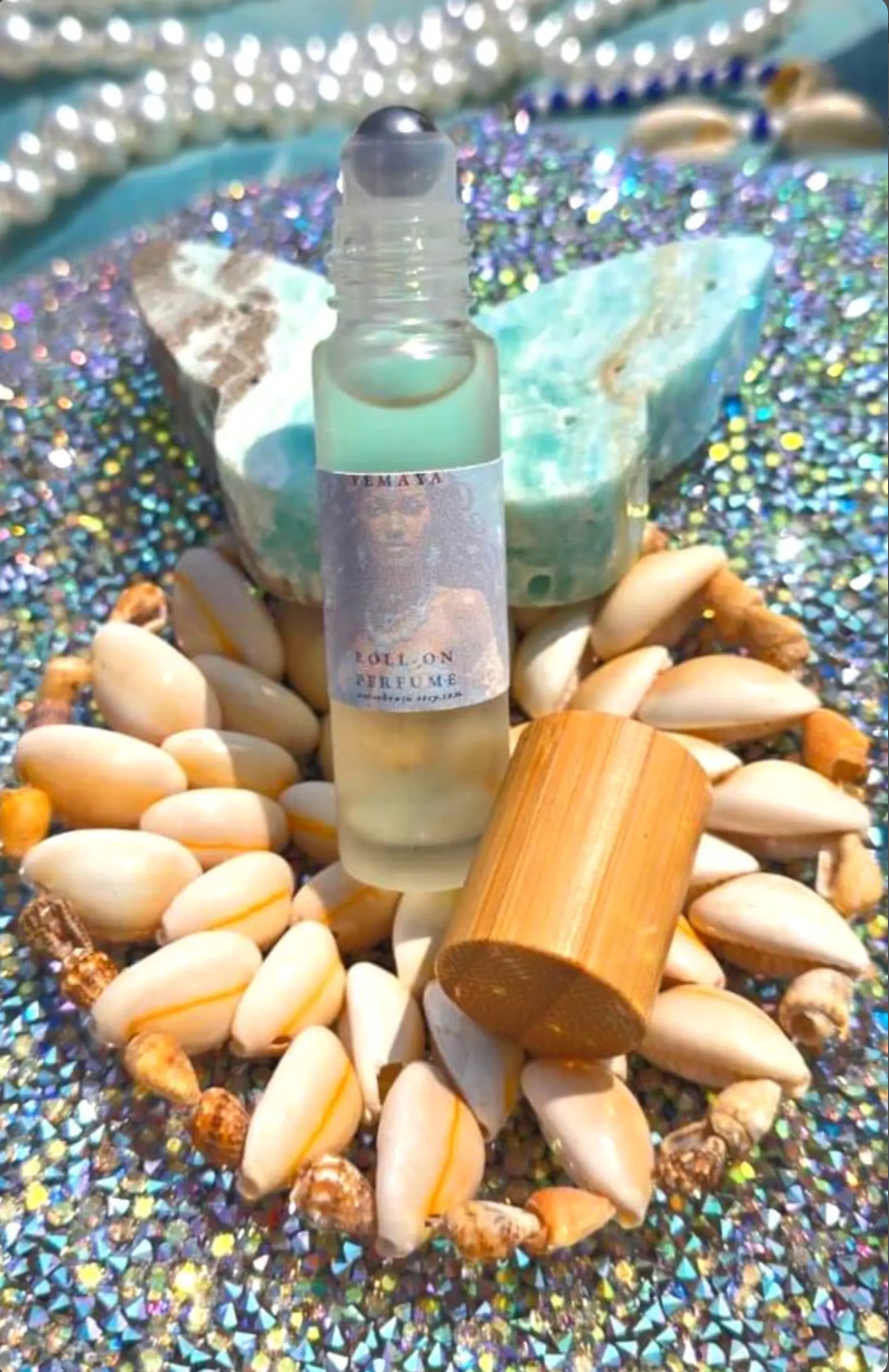 WaterBruja – wholesale Roll-on fragrance – Yemaya Perfume Roll-On, Perfume Oil Roller, Crystal Infused 3