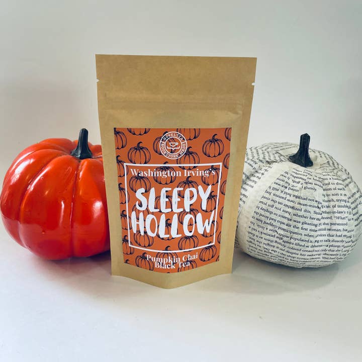 NovelTea Bookstore & Gifts – Engroshandel Løs te – Legenden om Sleepy Hollow inspireret - Pumpkin Spice Chai BLACK TEA7