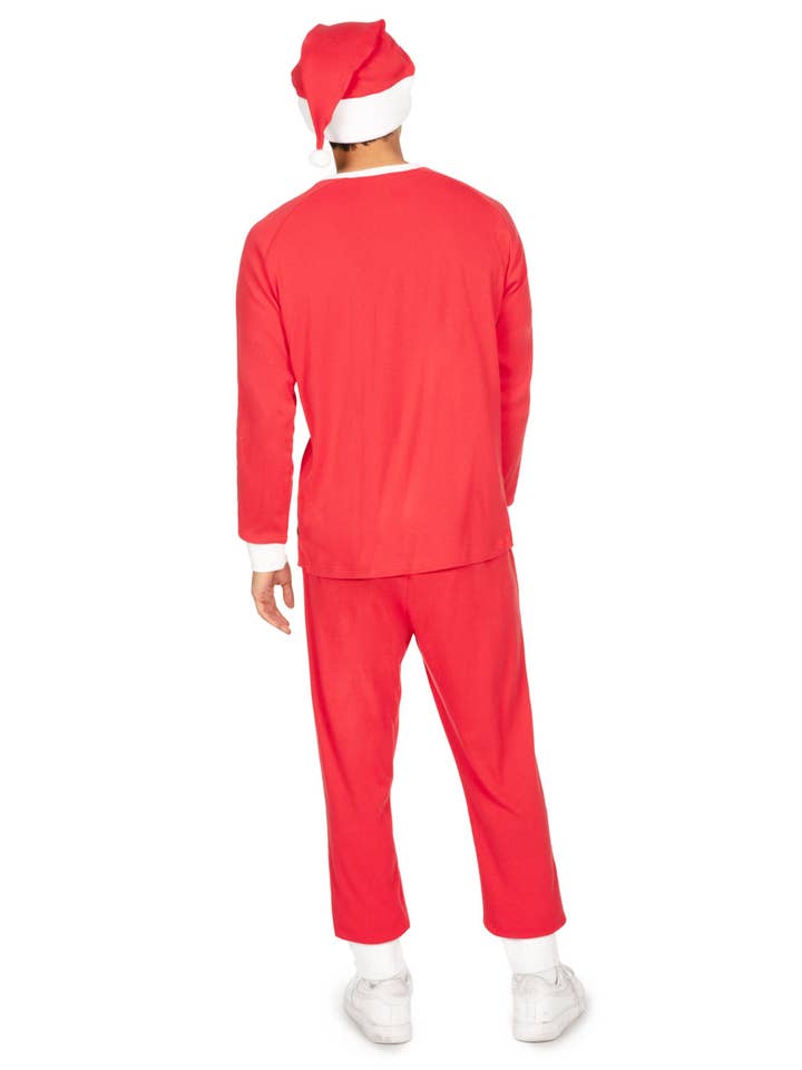 Tipsy Elves - Venta al por mayor Conjunto de pijama - Hombre - Conjunto de pijama de Papá Noel - Pijamas de Navidad a juego para hombre1